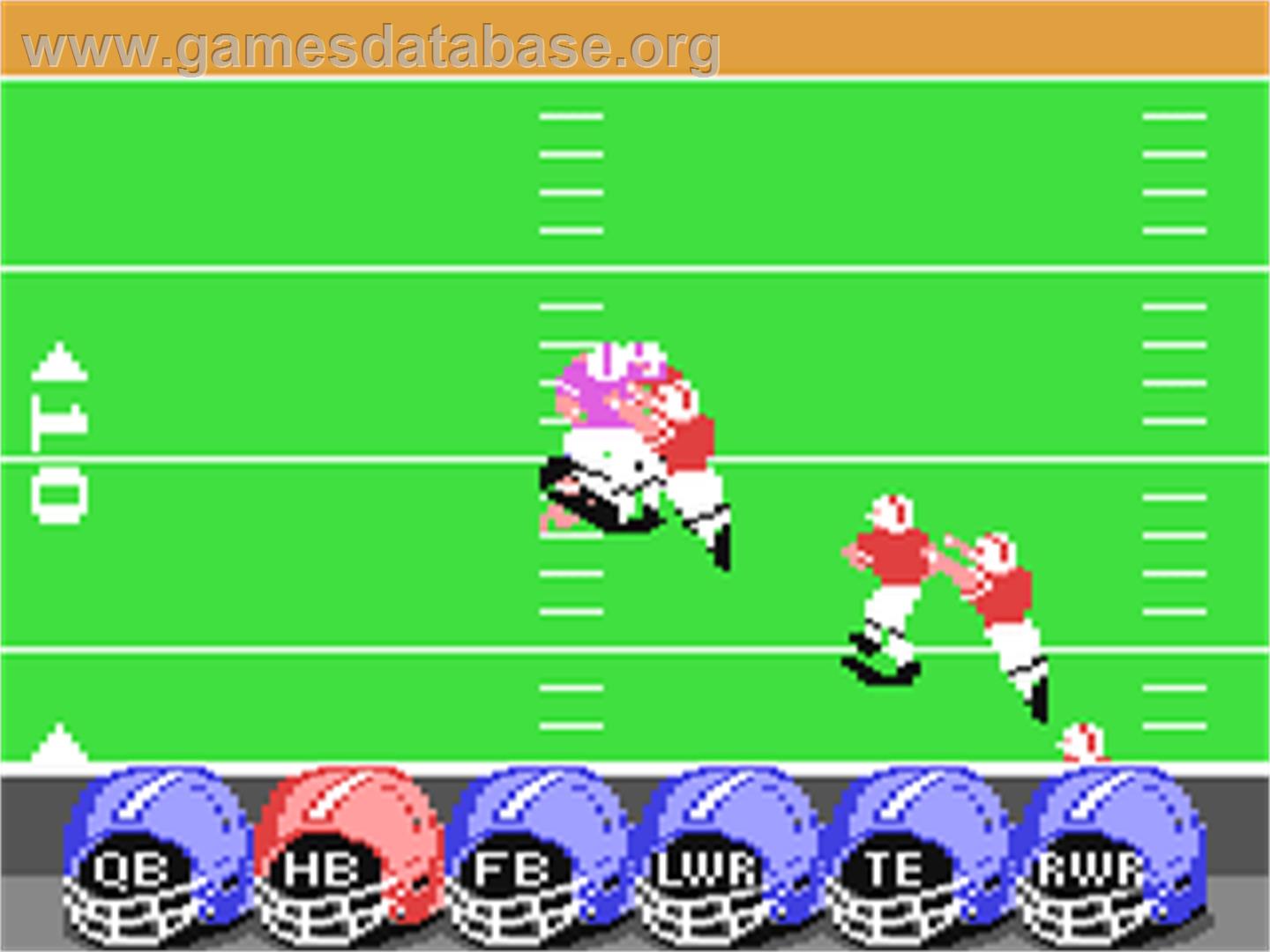 ABC Monday Night Football - Commodore 64 - Artwork - In Game