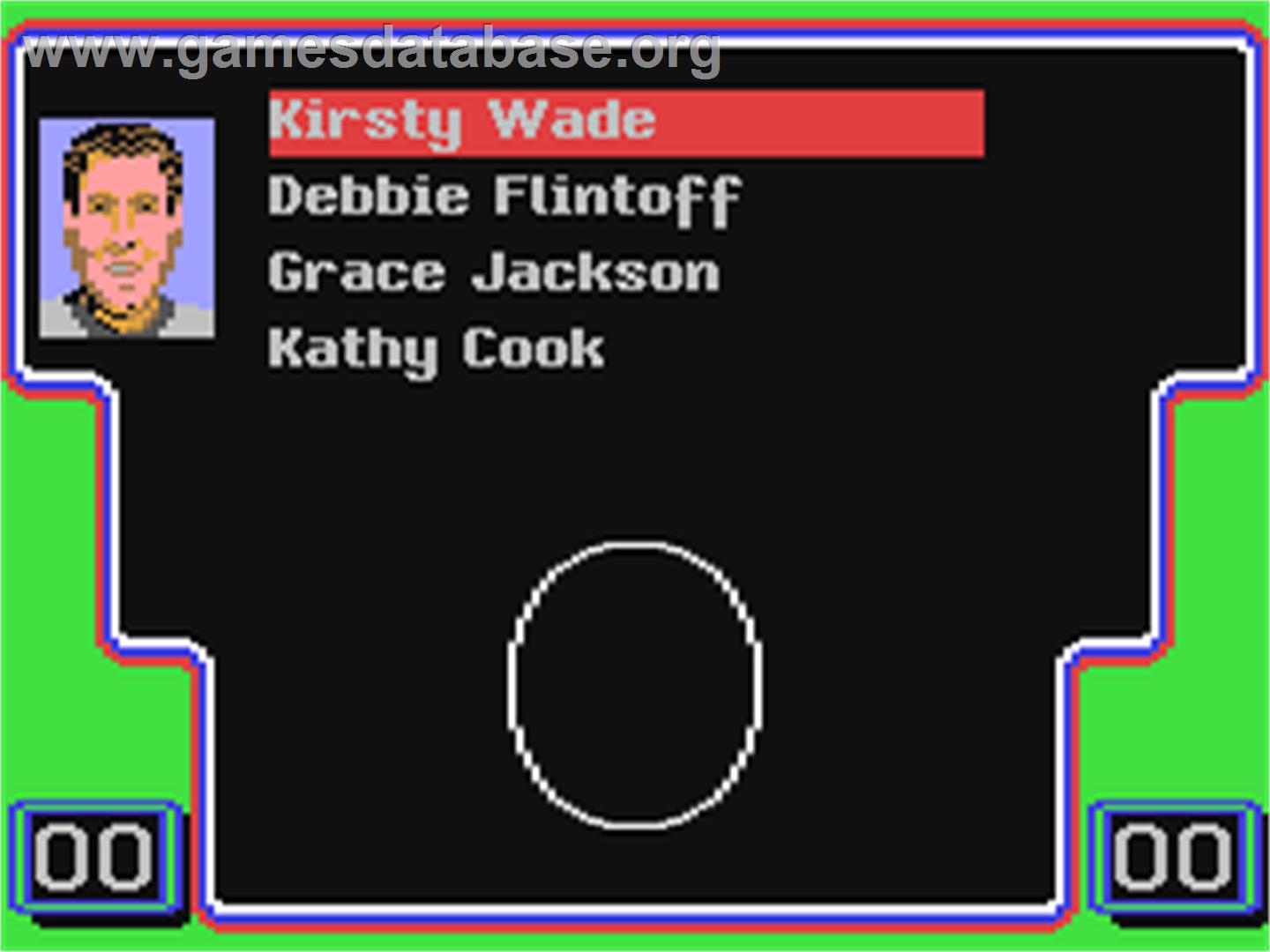 A Question of Sport - Commodore 64 - Artwork - In Game