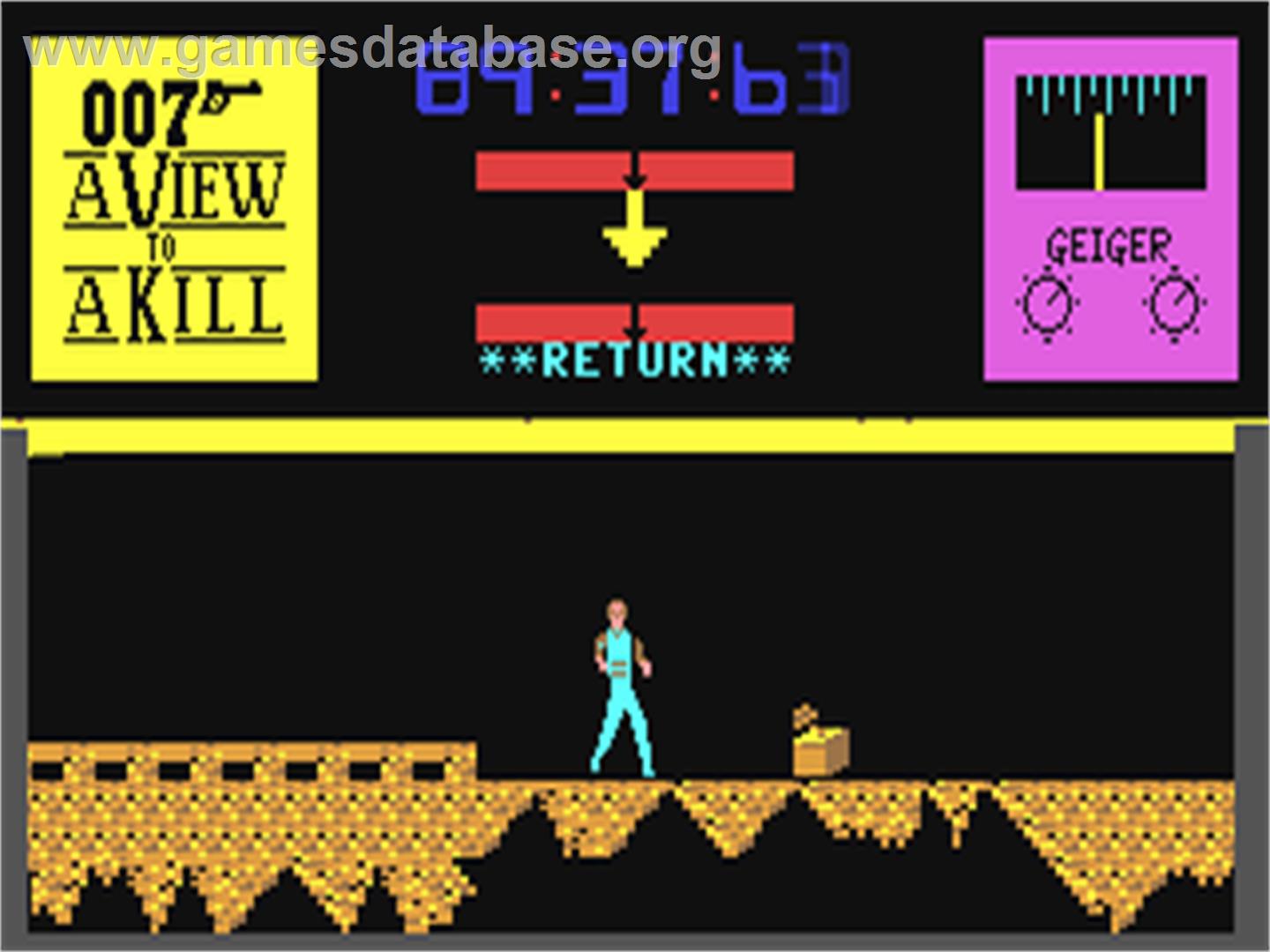 A View to a Kill - Commodore 64 - Artwork - In Game