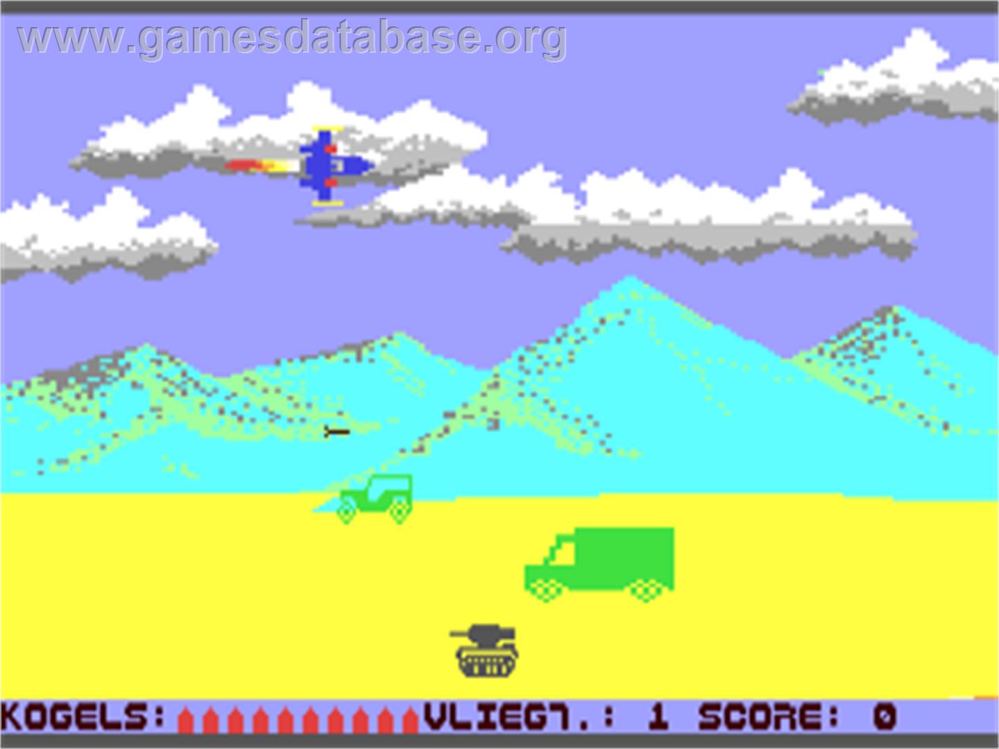 Aanval - Commodore 64 - Artwork - In Game