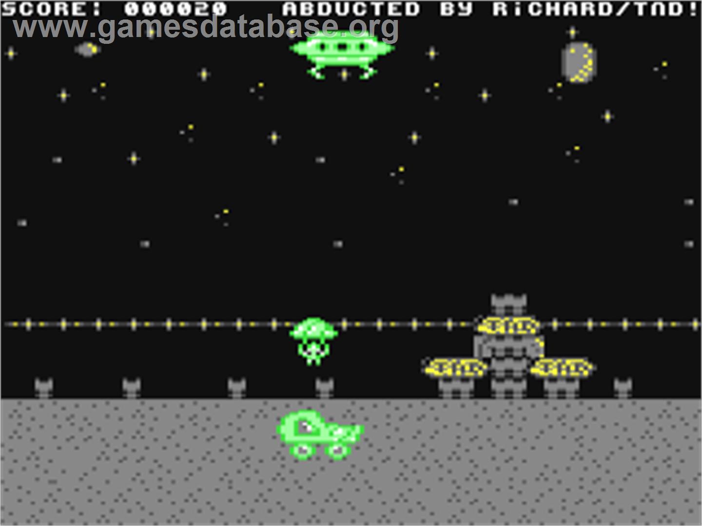 Abducted - Commodore 64 - Artwork - In Game