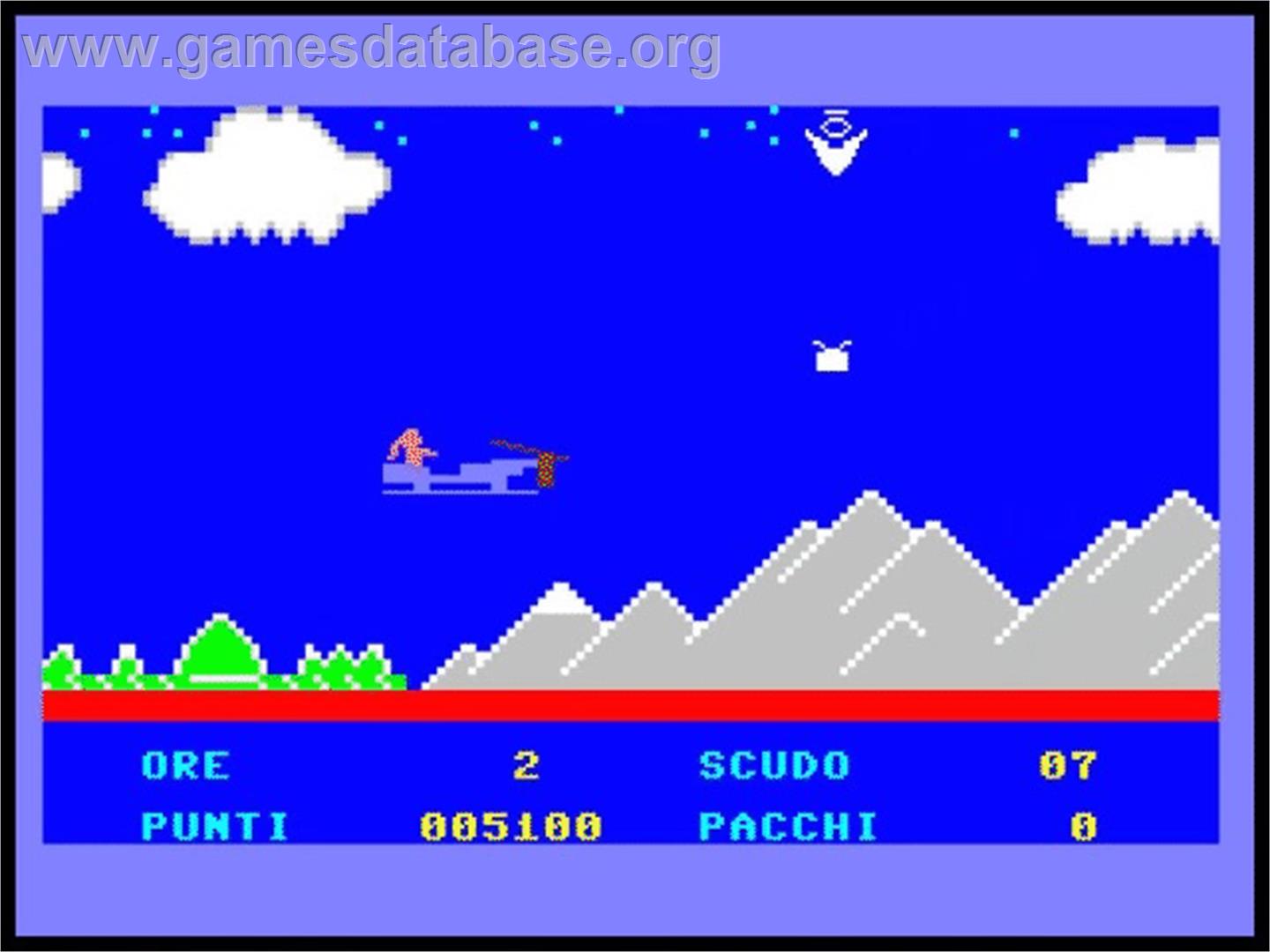 Acchiappa Pacchi - Commodore 64 - Artwork - In Game