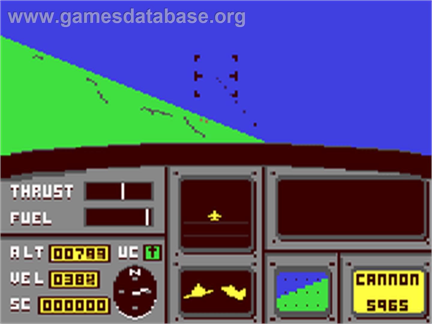 Ace: Air Combat Emulator - Commodore 64 - Artwork - In Game