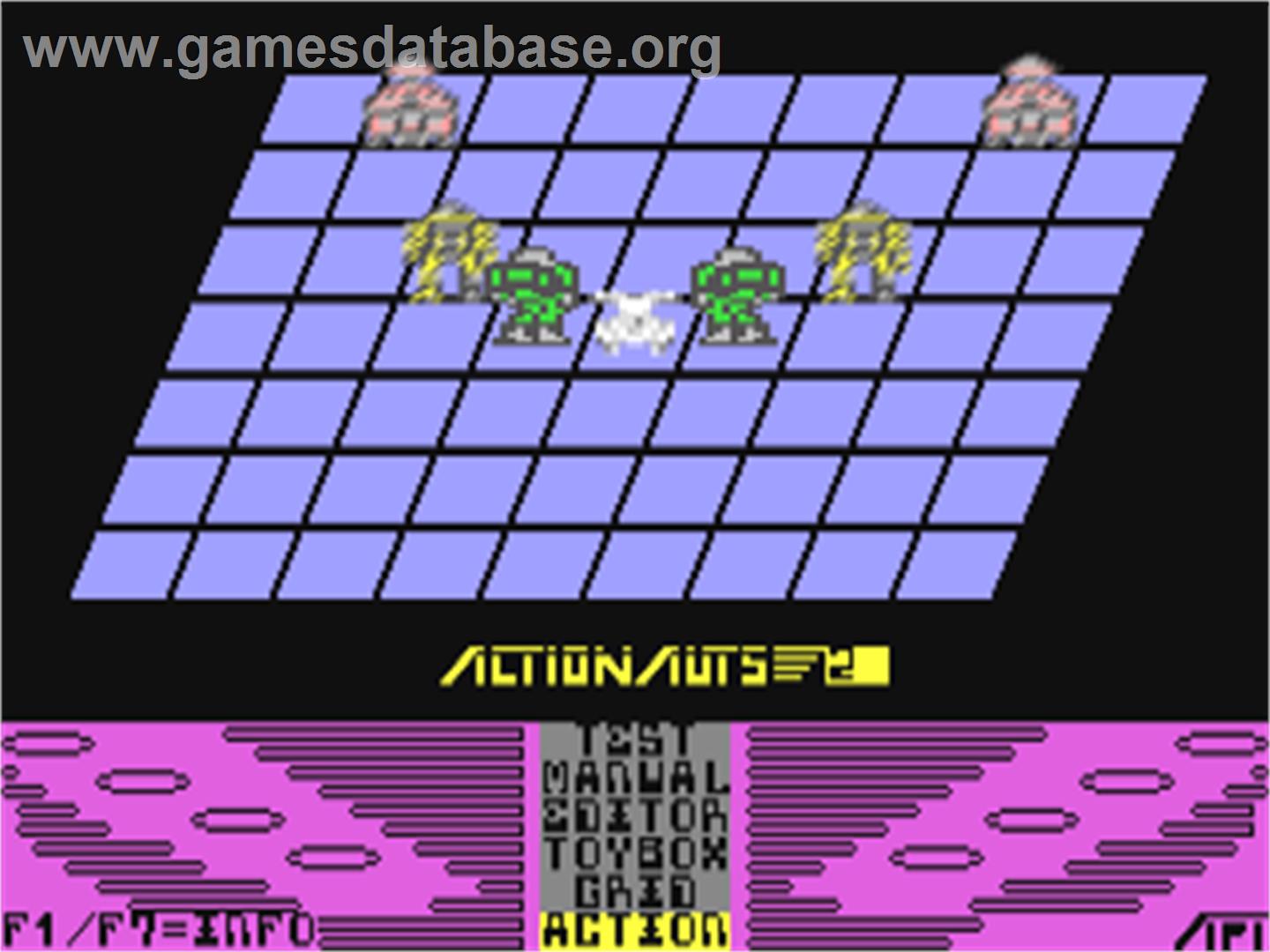 Actionauts 2 - Commodore 64 - Artwork - In Game