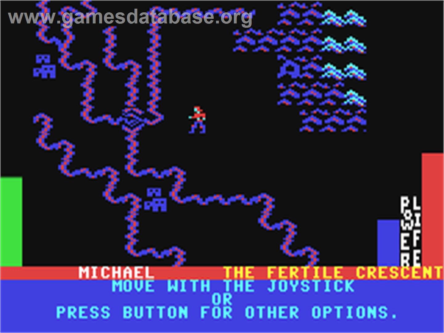 Adventure Construction Set - Commodore 64 - Artwork - In Game
