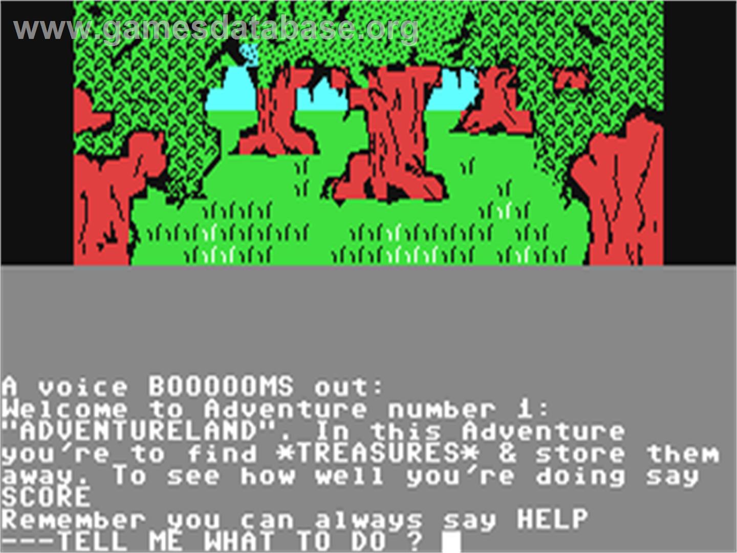 Adventureland - Commodore 64 - Artwork - In Game