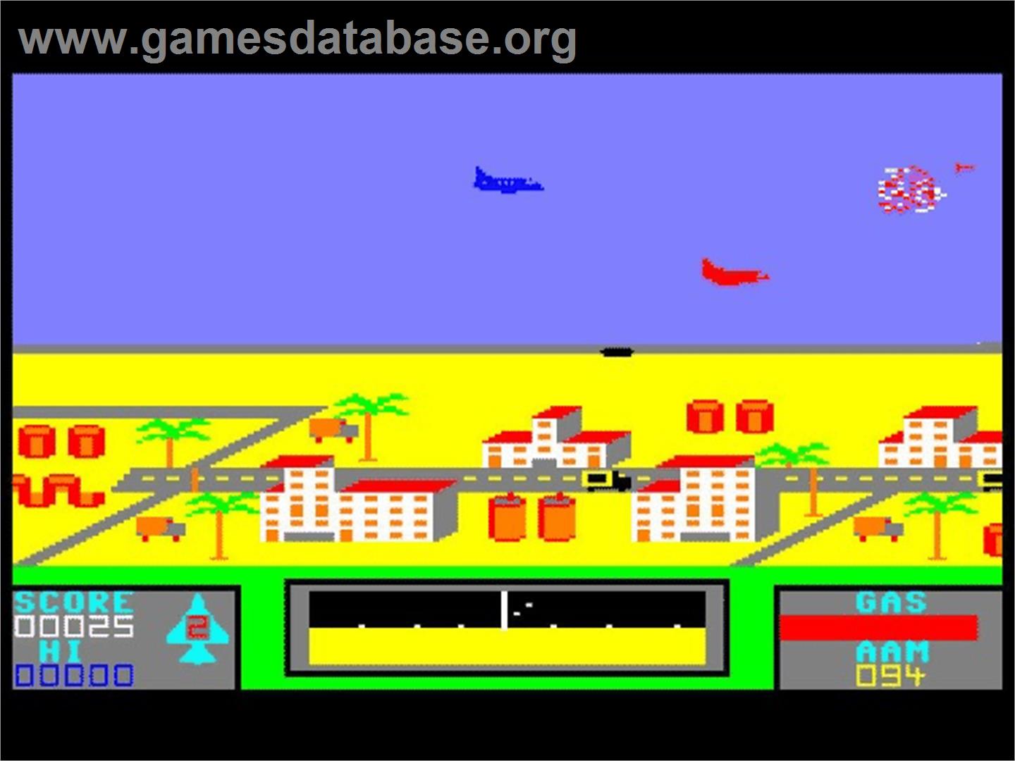 Air Raid - Commodore 64 - Artwork - In Game
