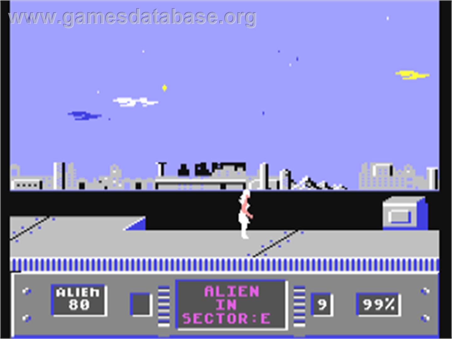 Alien (CP Verlag) - Commodore 64 - Artwork - In Game