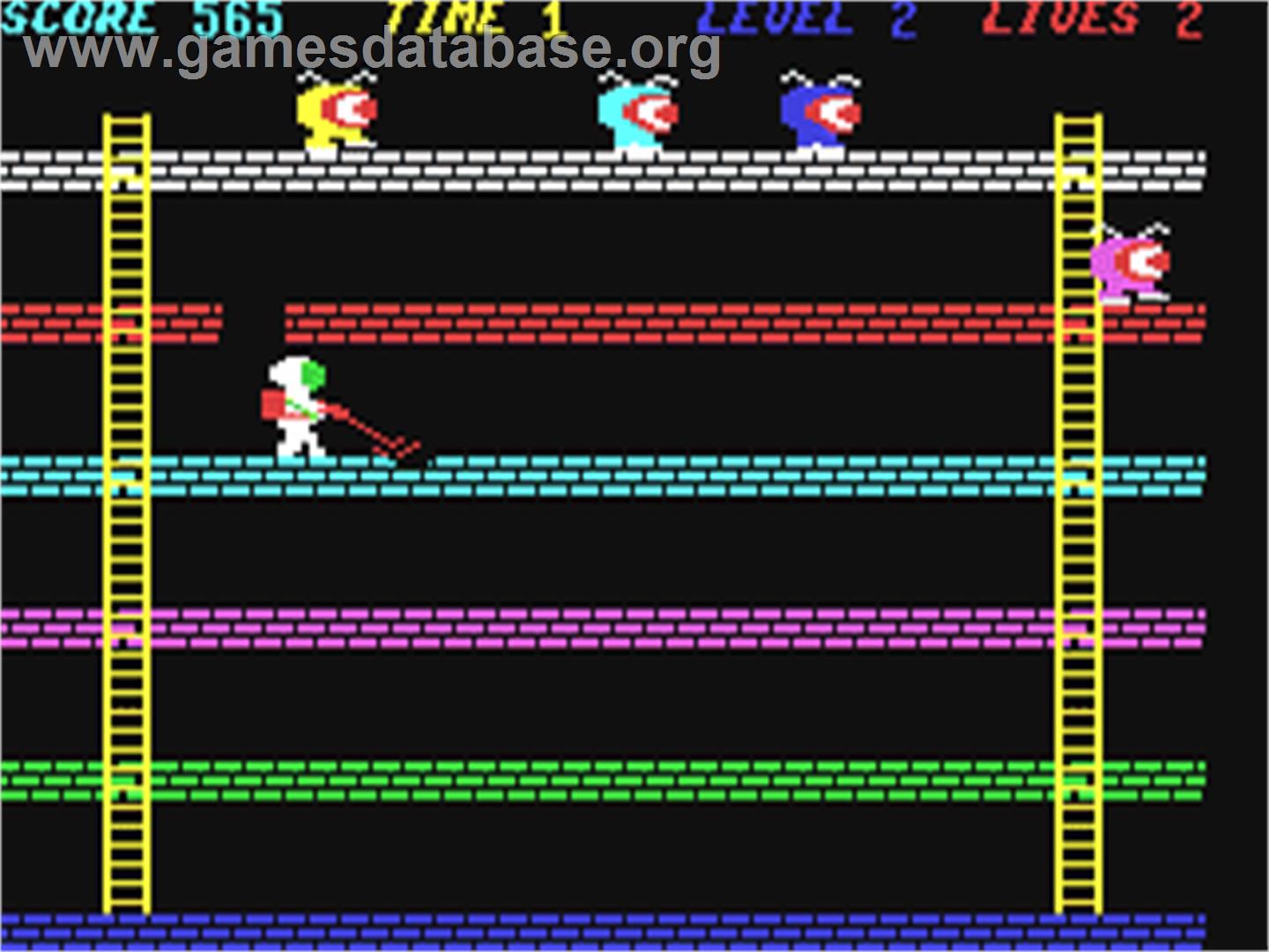 Alien Panic (Keypunch Software) - Commodore 64 - Artwork - In Game