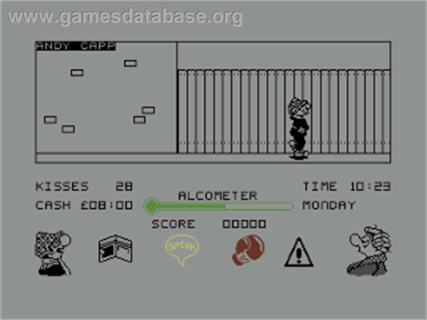 Andy Capp - Commodore 64 - Artwork - In Game
