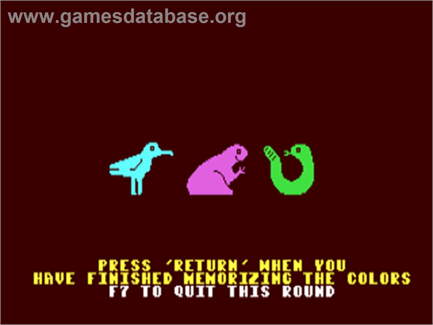 Animal Fare - Commodore 64 - Artwork - In Game