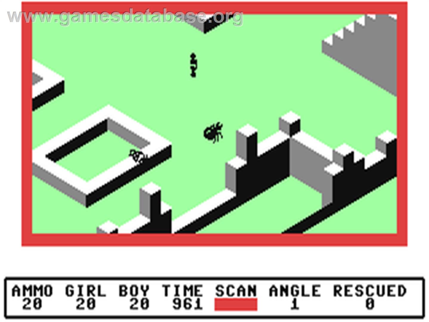 Ant Attack - Commodore 64 - Artwork - In Game
