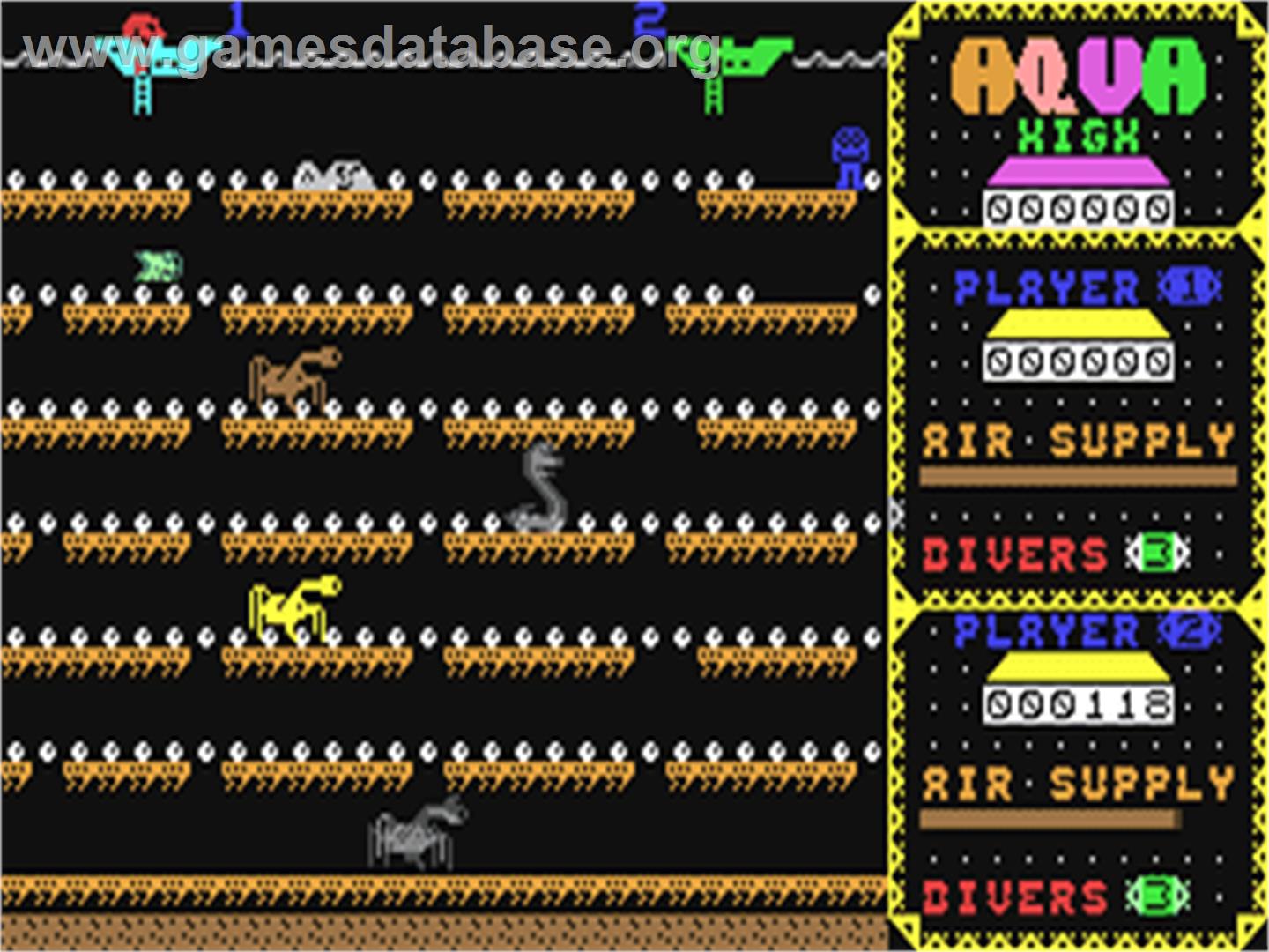 Aqua - Commodore 64 - Artwork - In Game