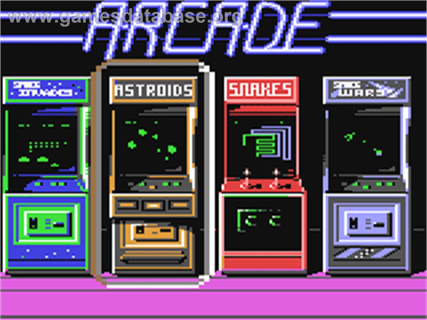 Arcade Classics - Commodore 64 - Artwork - In Game