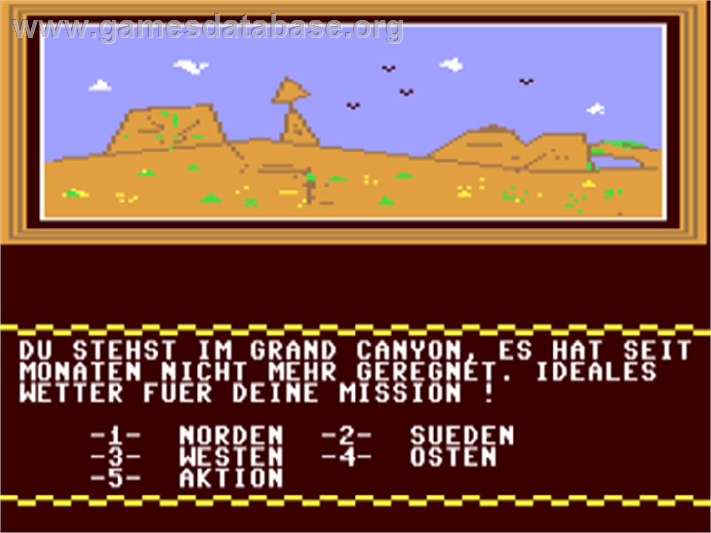 Arizona - The Boy In The Bubble - Commodore 64 - Artwork - In Game