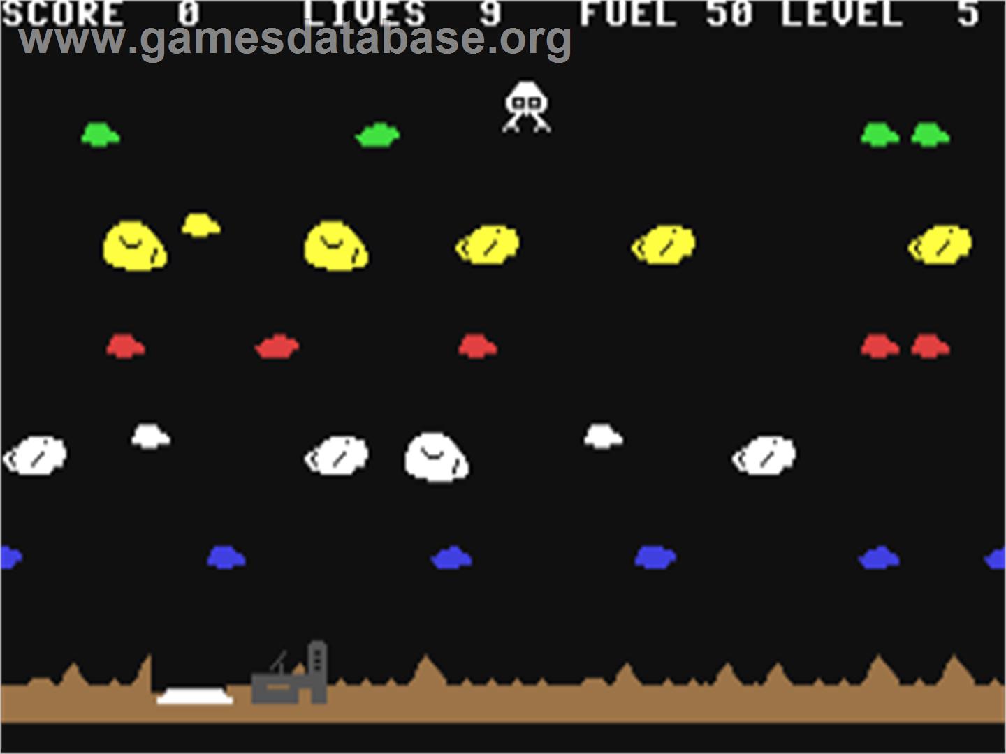 Asteroid Lander - Commodore 64 - Artwork - In Game