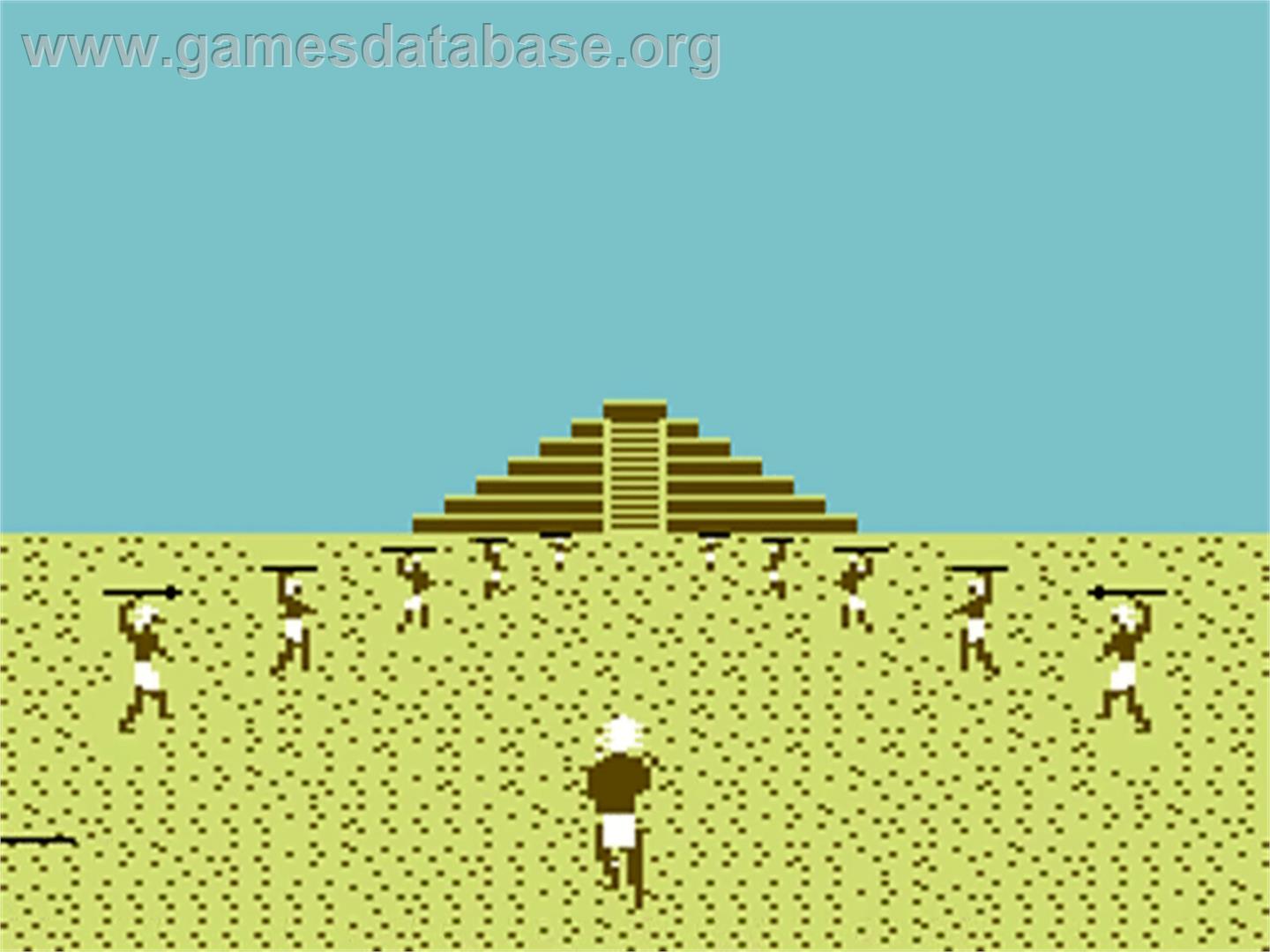Aztec Challenge - Commodore 64 - Artwork - In Game