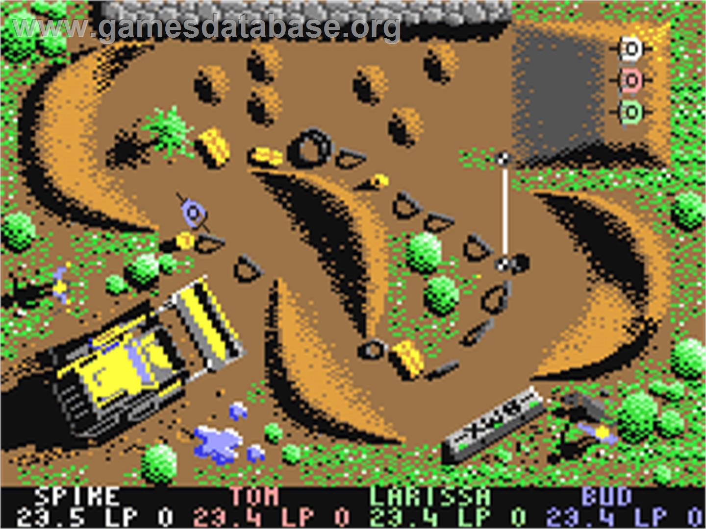 BMX Simulator 2 - Commodore 64 - Artwork - In Game