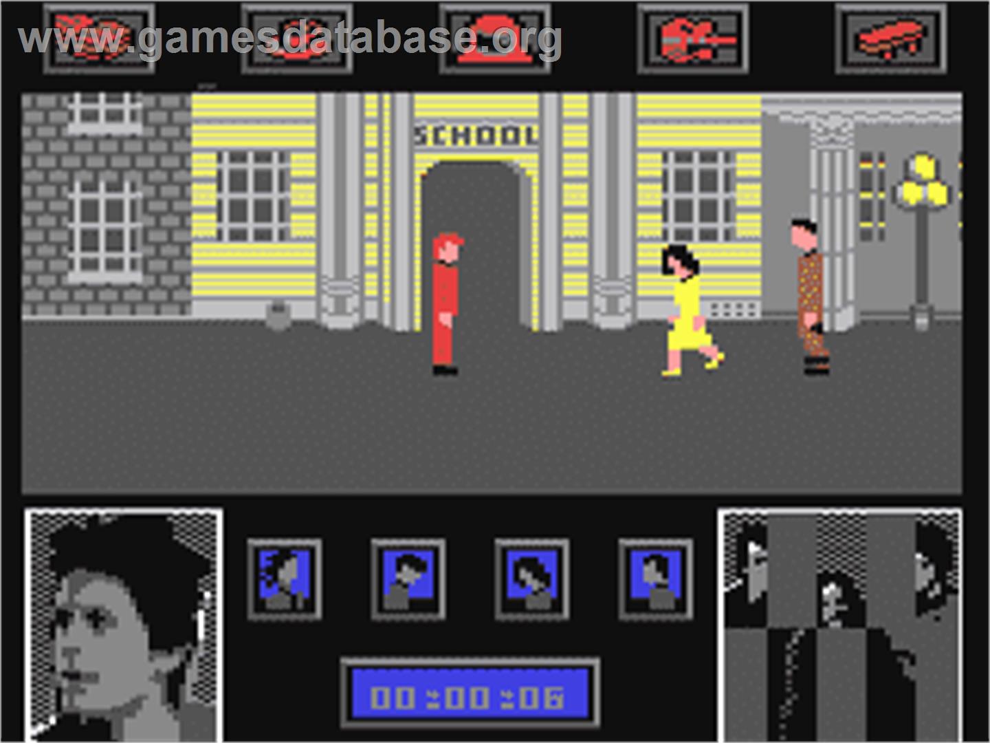 Back To The Future - Commodore 64 - Artwork - In Game