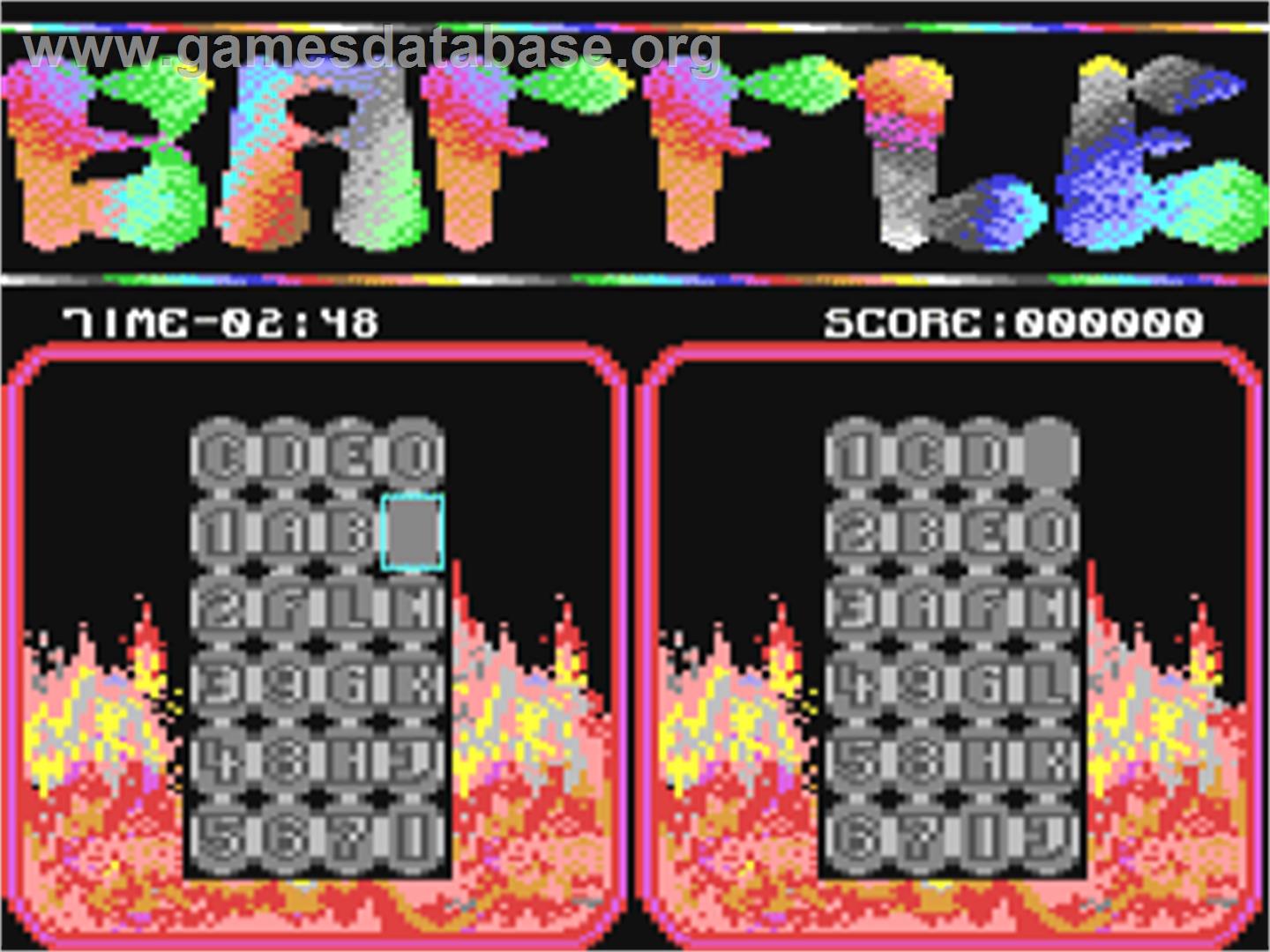Baffle - Commodore 64 - Artwork - In Game