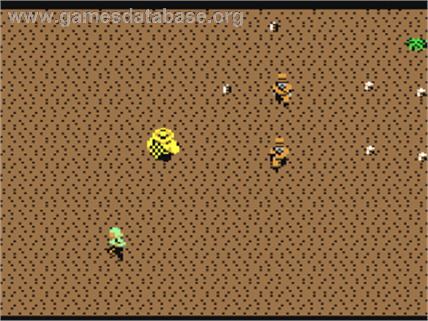 Banana Jones and the Temple of Goons - Commodore 64 - Artwork - In Game