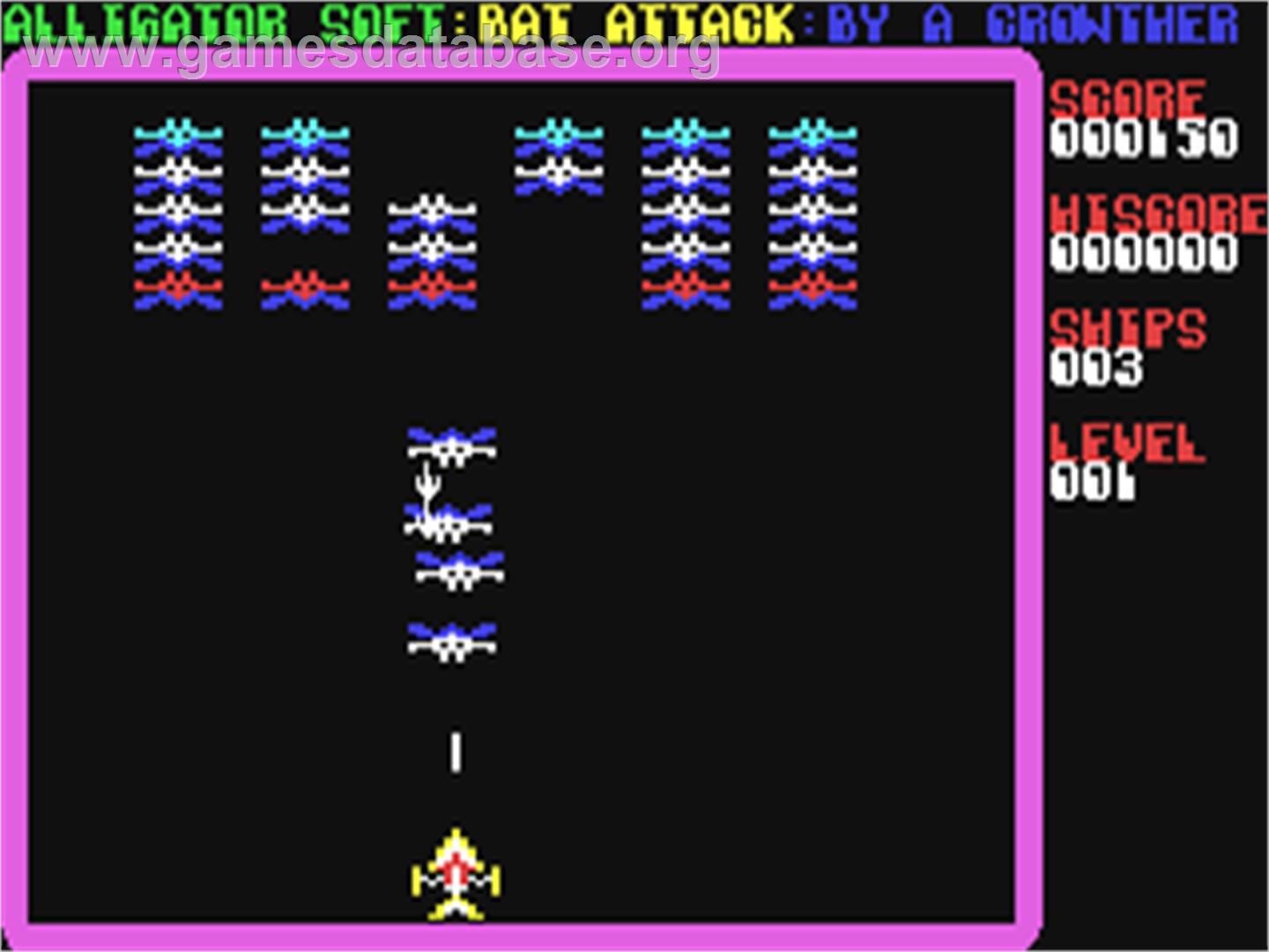 Bat Attack - Commodore 64 - Artwork - In Game