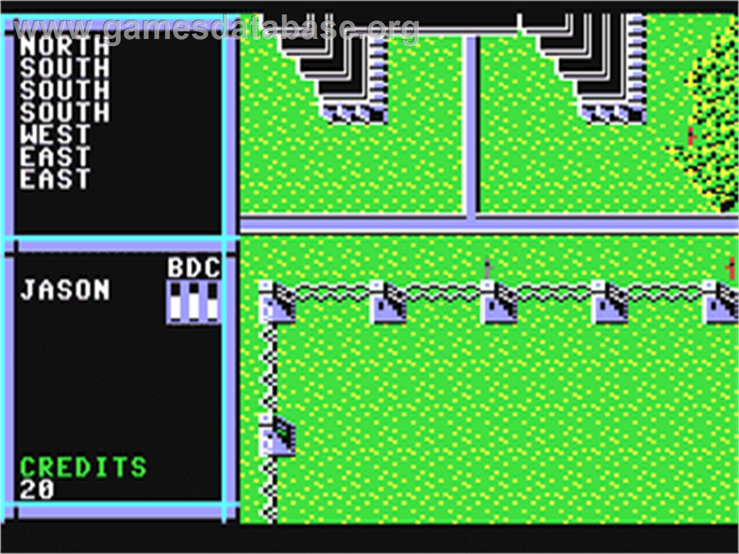 BattleTech: The Crescent Hawk's Inception - Commodore 64 - Artwork - In Game