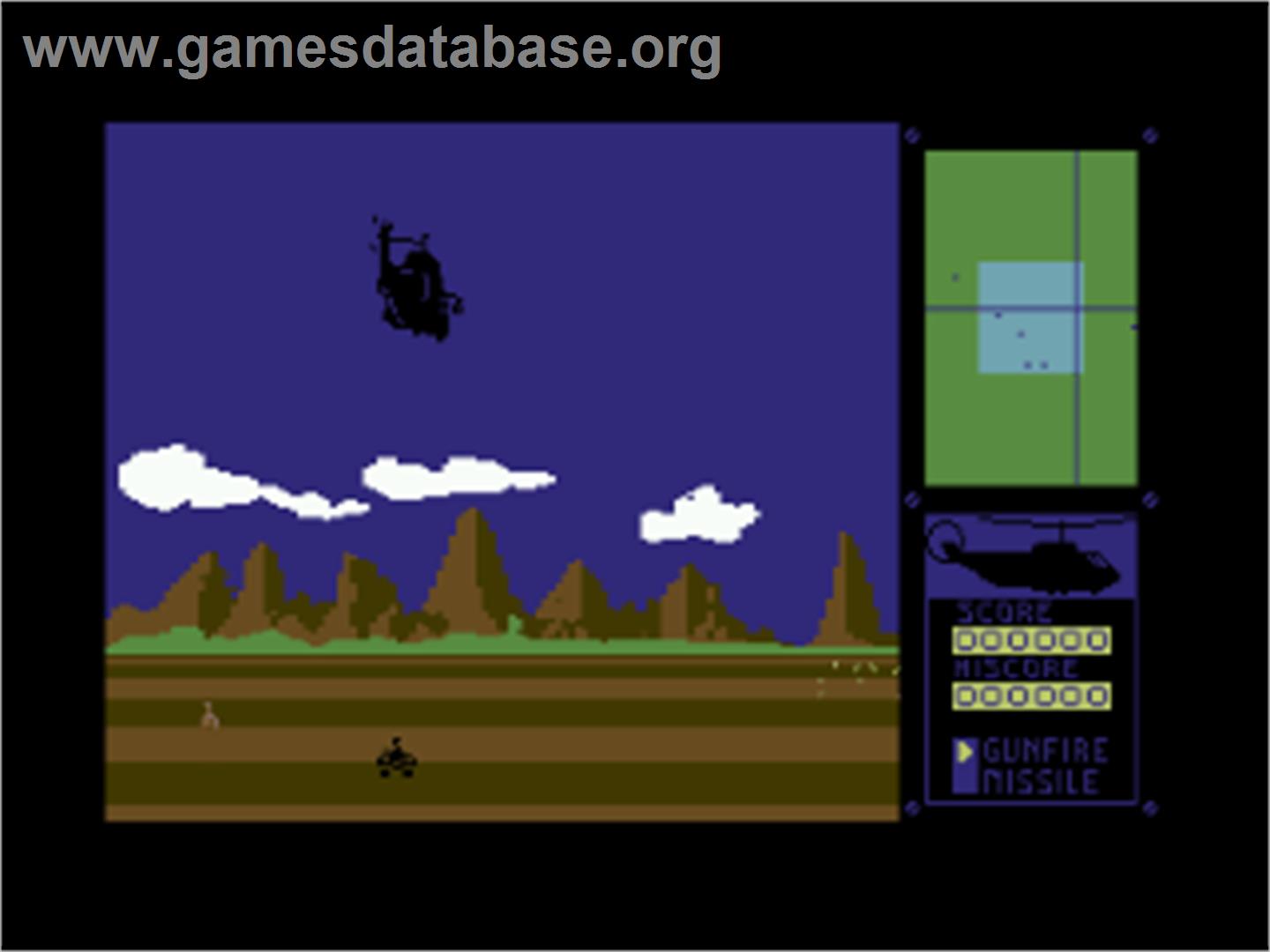 Battle Chopper - Commodore 64 - Artwork - In Game