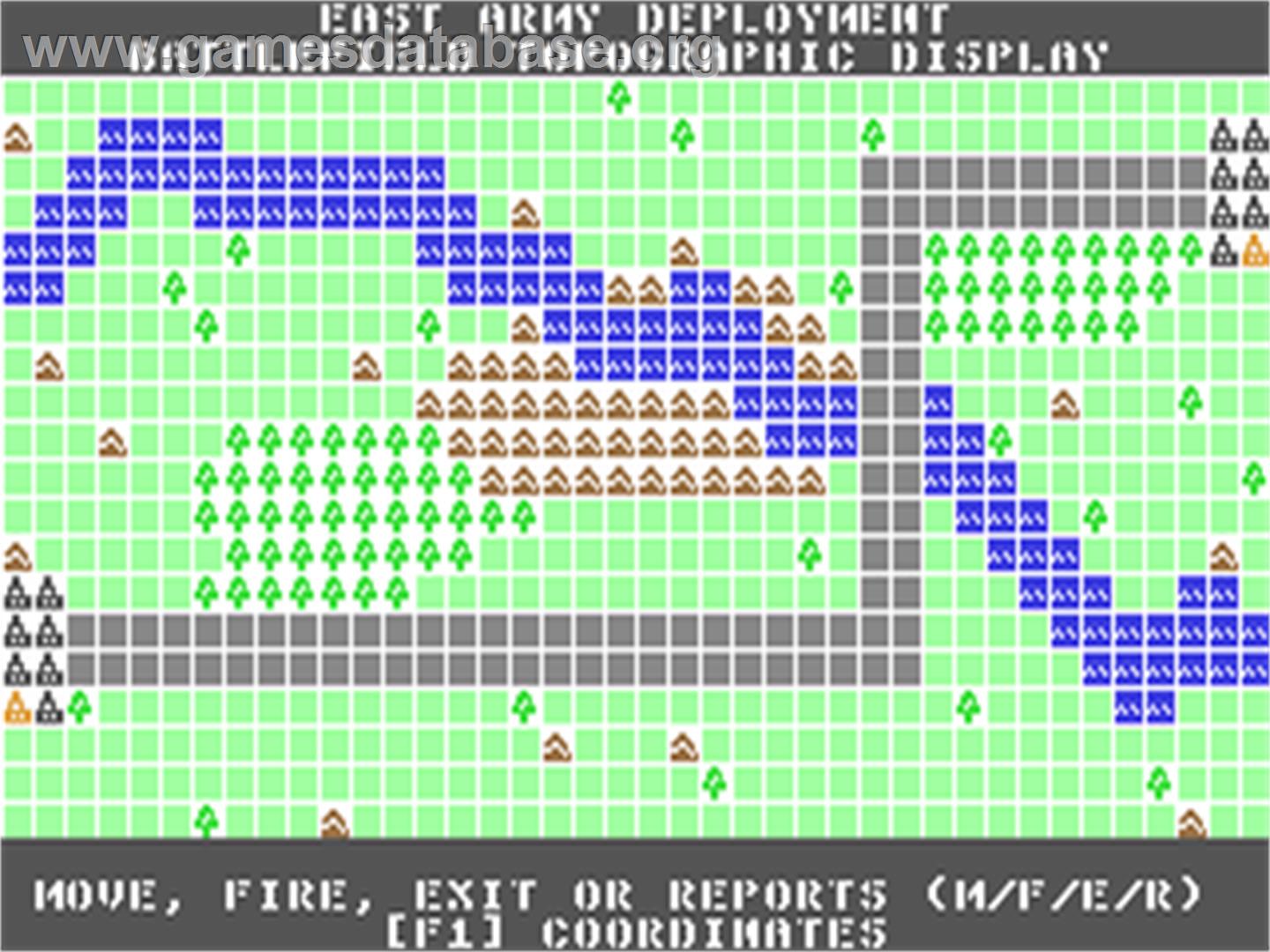 Battle Command - Commodore 64 - Artwork - In Game