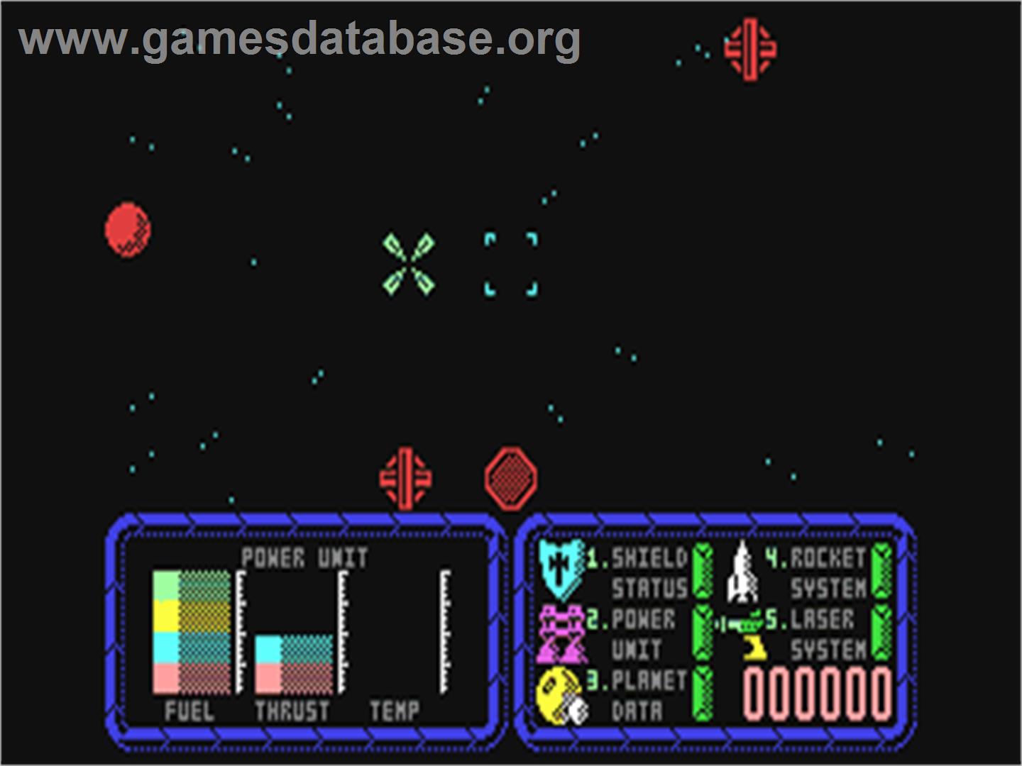 Battle Of The Planets - Commodore 64 - Artwork - In Game