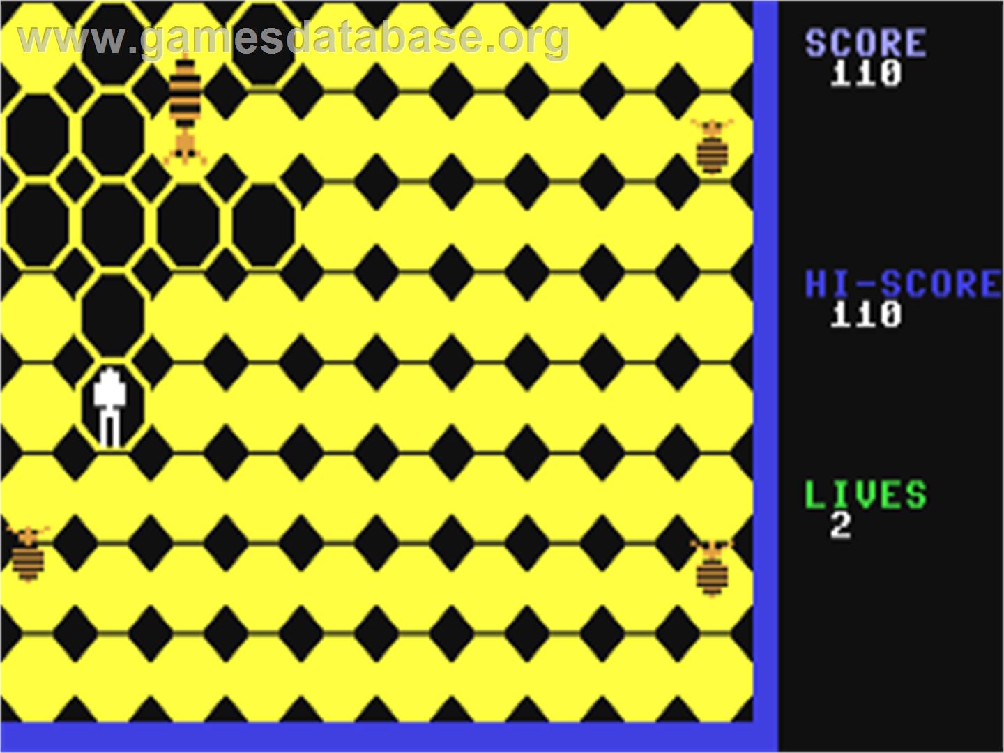 Bee Zone - Commodore 64 - Artwork - In Game