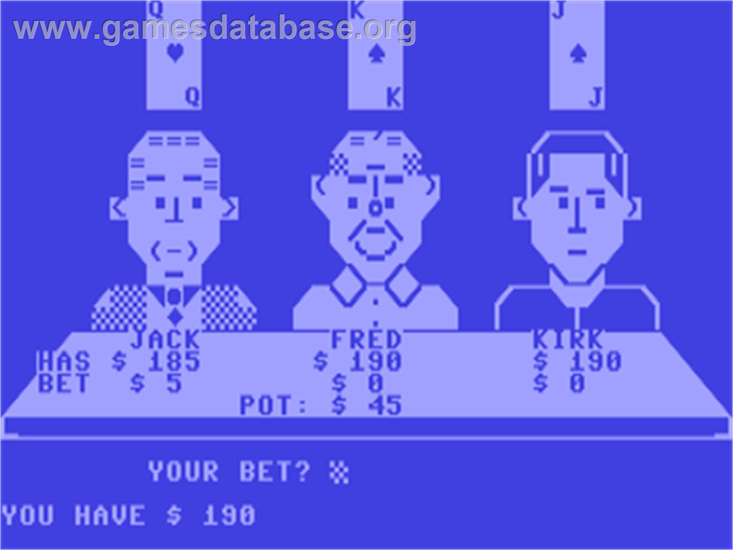 Bets - Commodore 64 - Artwork - In Game