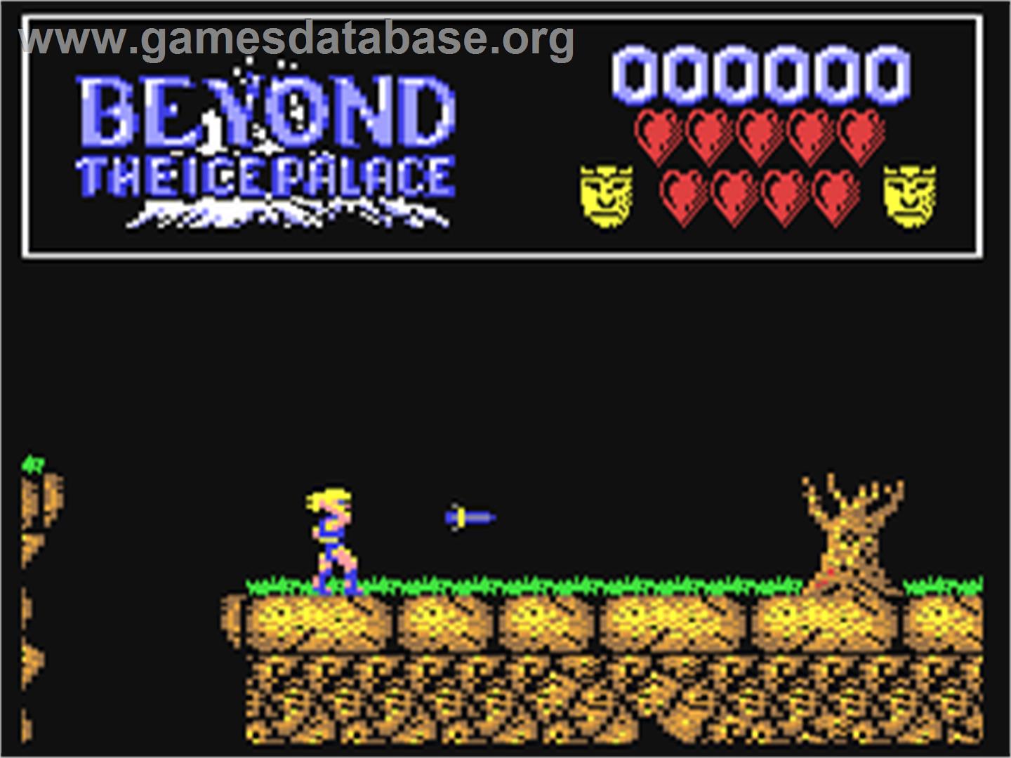 Beyond the Ice Palace - Commodore 64 - Artwork - In Game