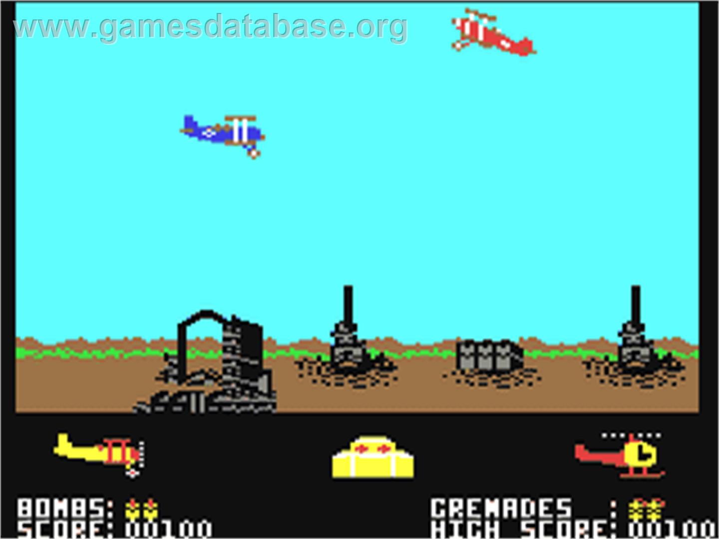 Biggles - Commodore 64 - Artwork - In Game
