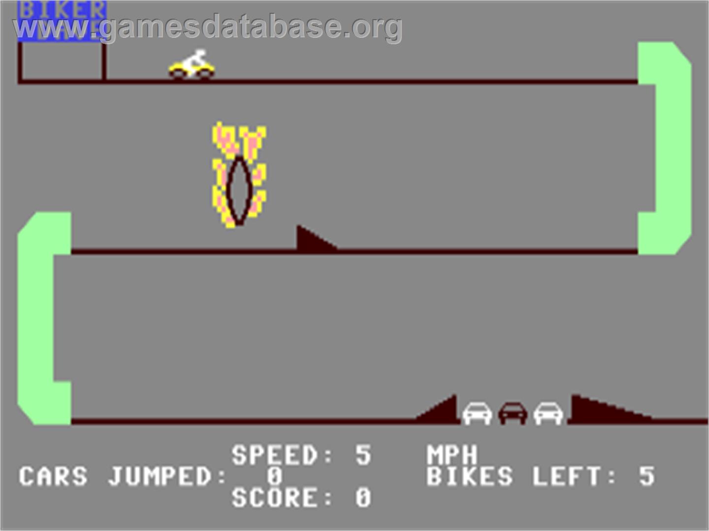 Biker Dave - Commodore 64 - Artwork - In Game
