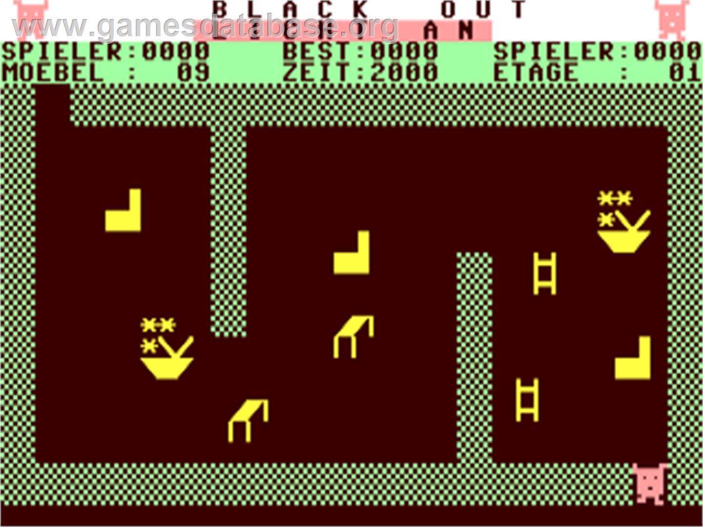 Black Out - Commodore 64 - Artwork - In Game
