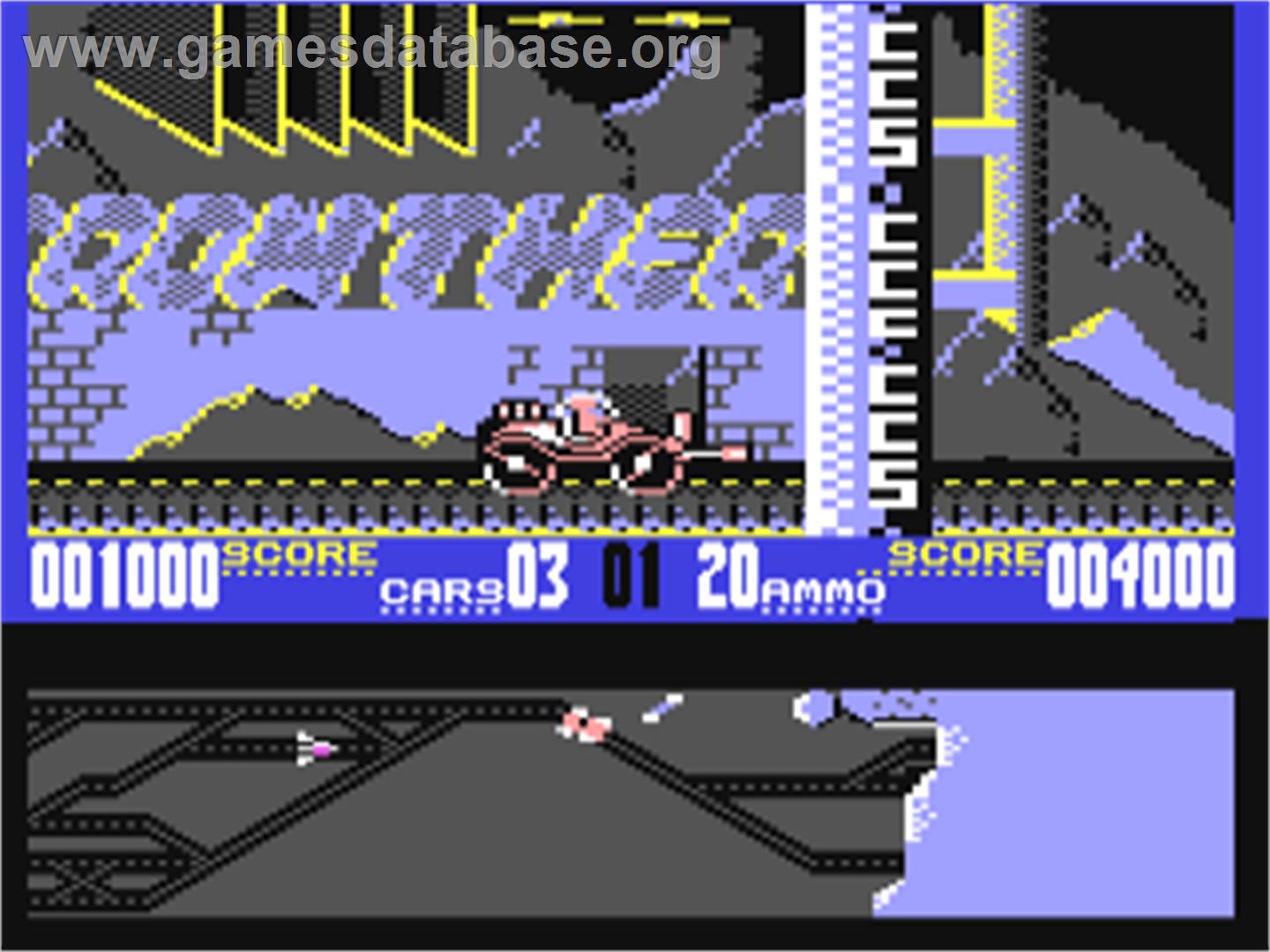 Black Thunder - Commodore 64 - Artwork - In Game