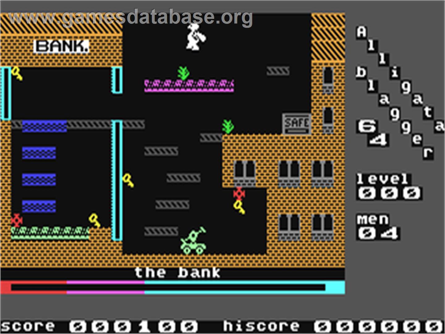 Blagger - Commodore 64 - Artwork - In Game