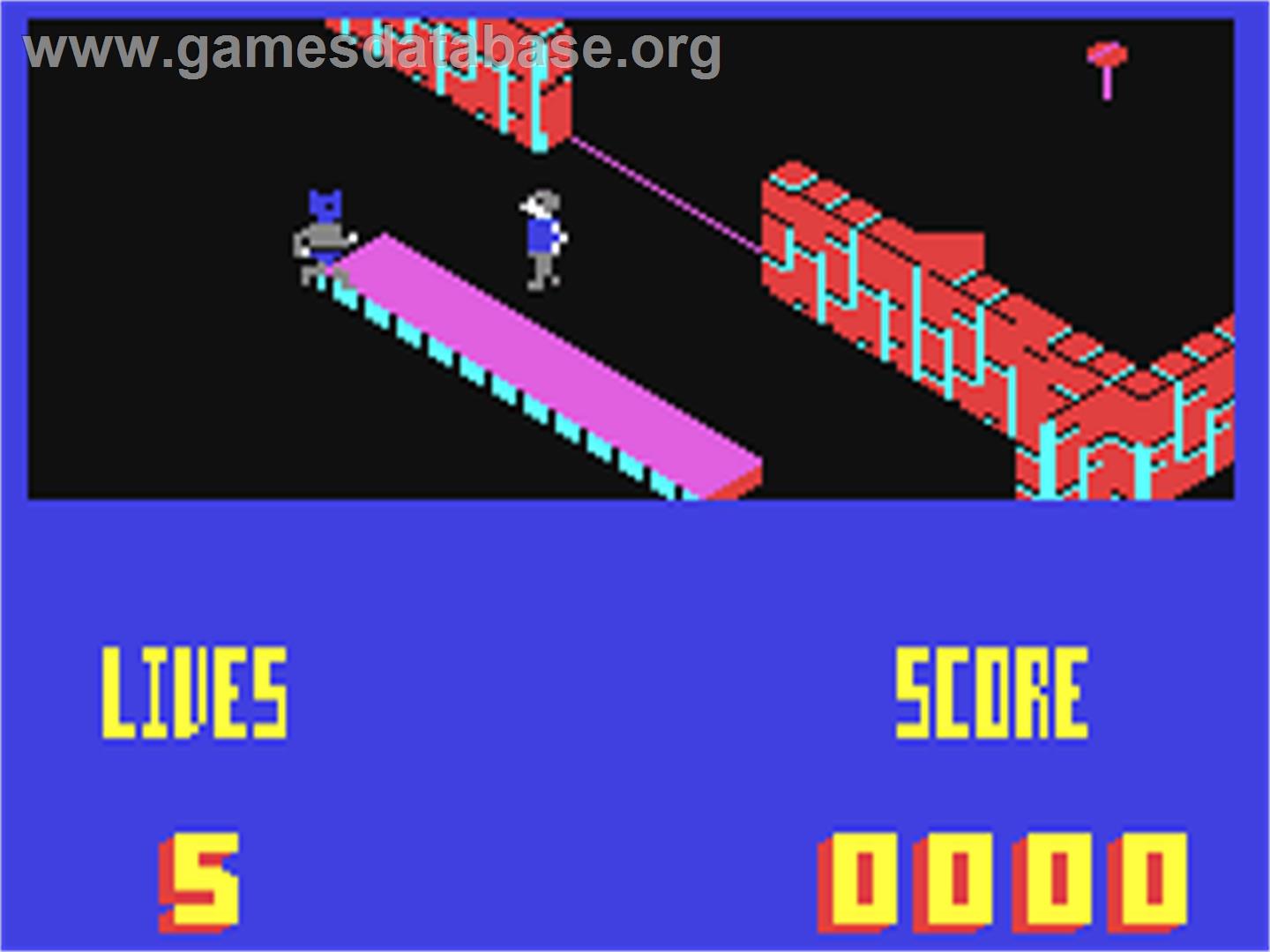 Blagger Goes to Hollywood - Commodore 64 - Artwork - In Game