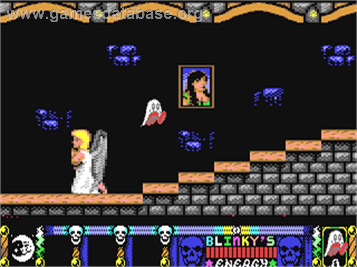 Blinky's Scary School - Commodore 64 - Artwork - In Game
