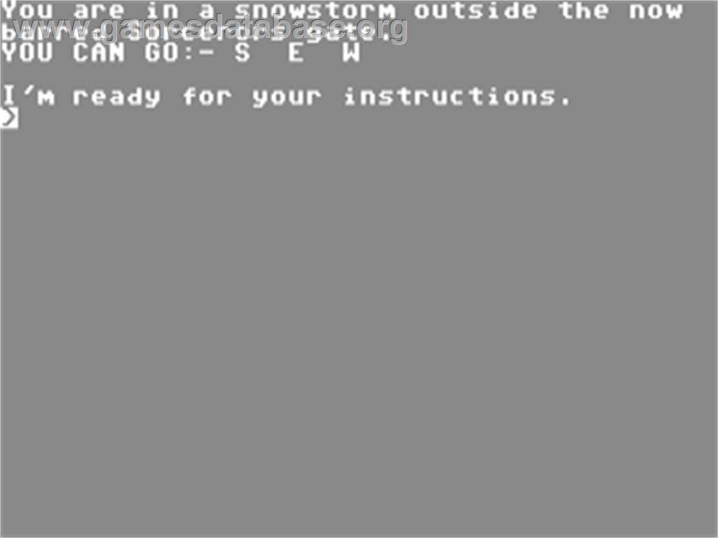Blizzard Pass - Commodore 64 - Artwork - In Game