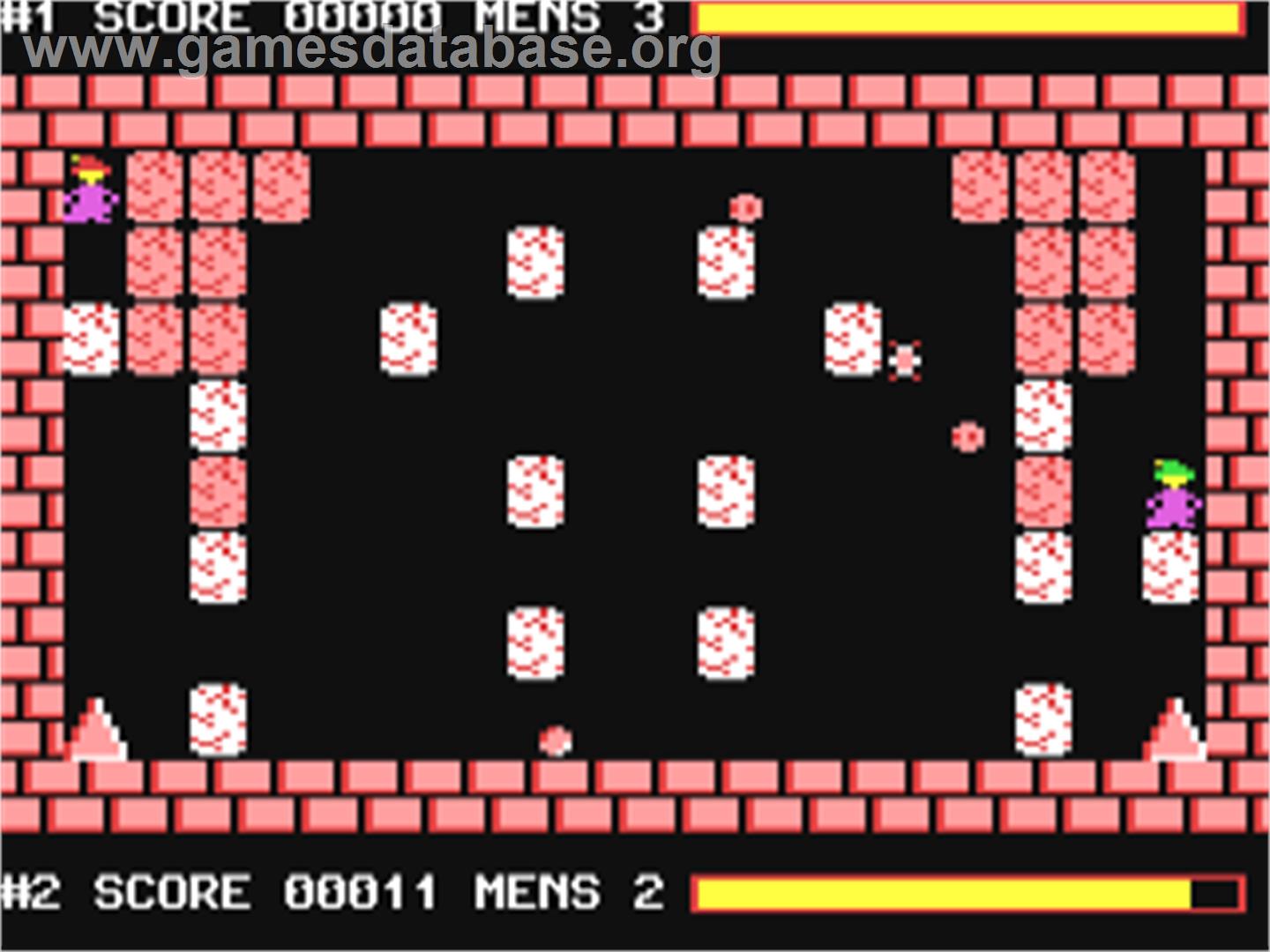 Block'n'bubble - Commodore 64 - Artwork - In Game