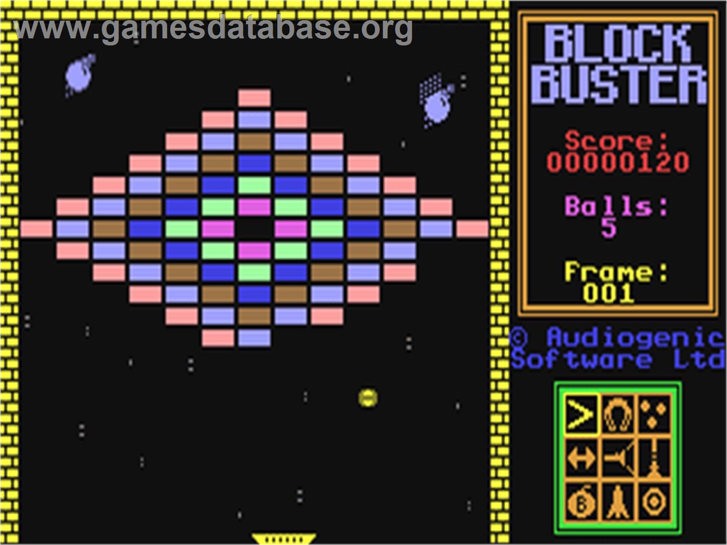Blockbuster - Commodore 64 - Artwork - In Game