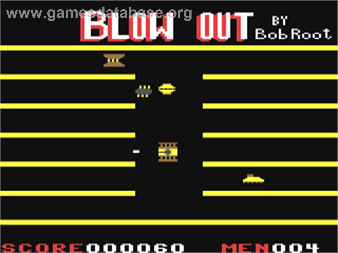 Blow Out - Commodore 64 - Artwork - In Game