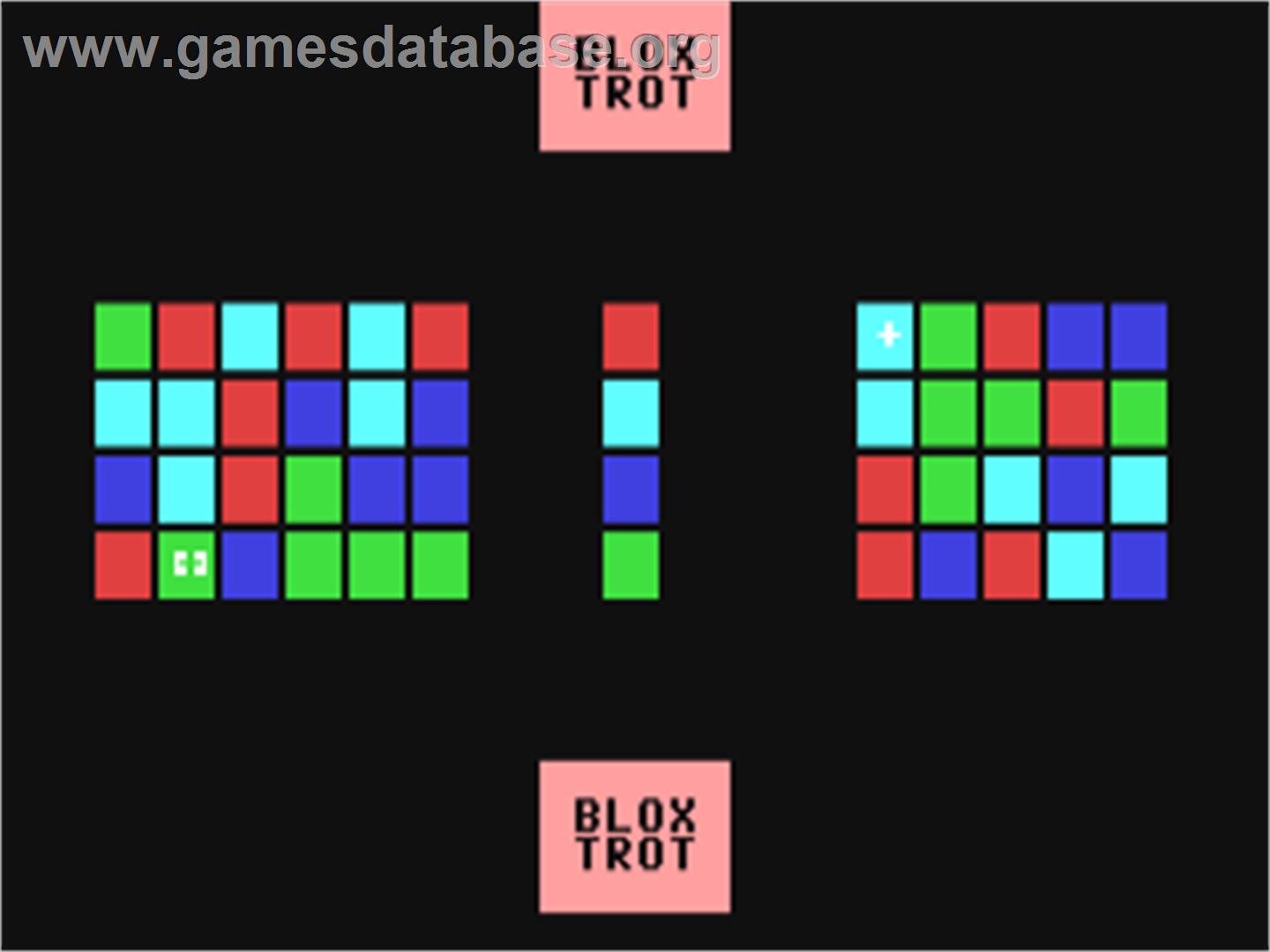 Blox Trot - Commodore 64 - Artwork - In Game