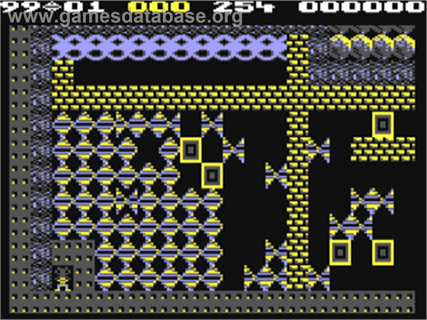 Blue Diamonds - Commodore 64 - Artwork - In Game