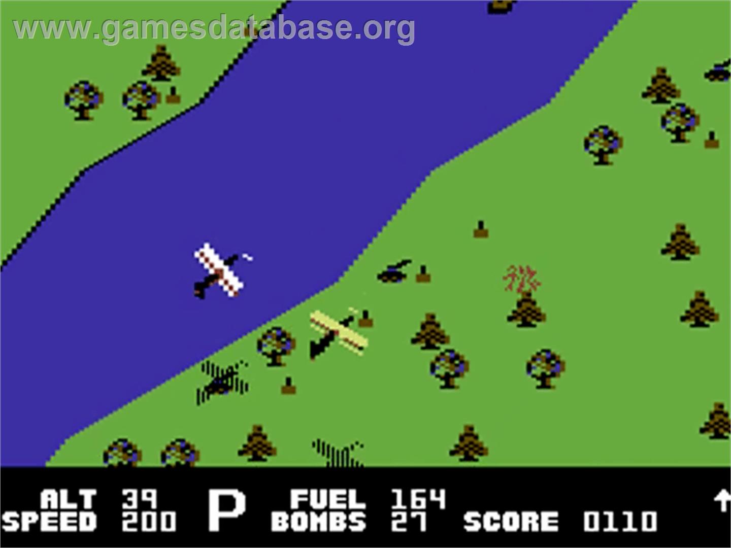 Blue Max - Commodore 64 - Artwork - In Game