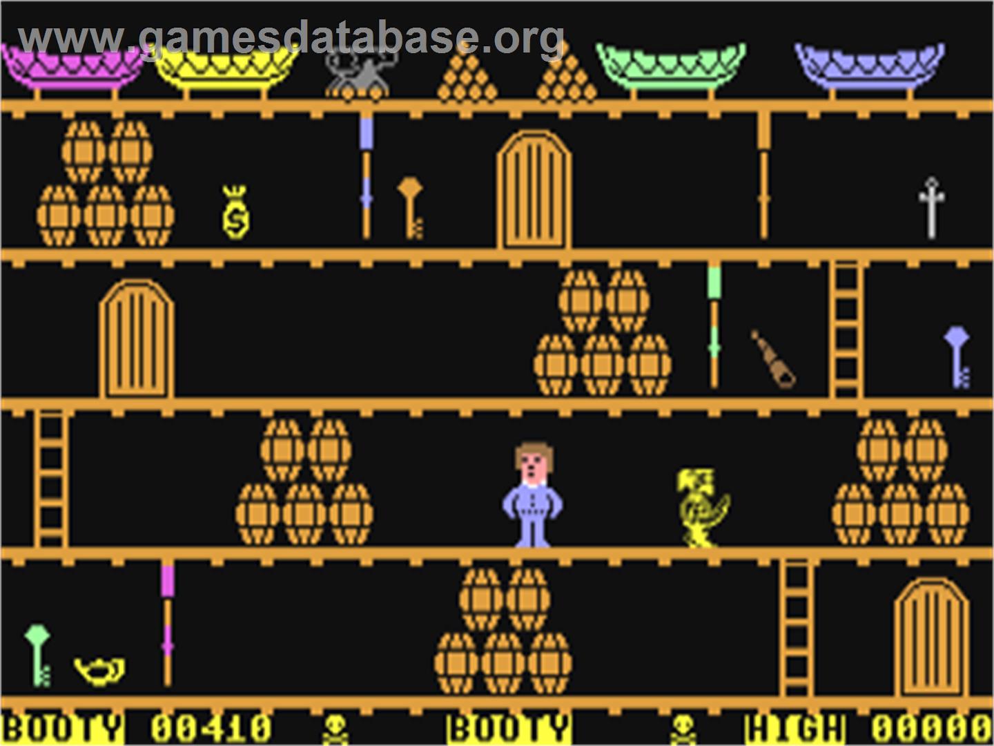 Booty - Commodore 64 - Artwork - In Game
