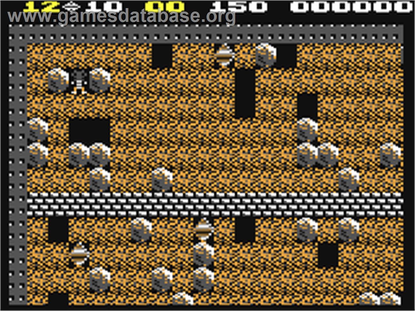 Boulder Dash - Commodore 64 - Artwork - In Game