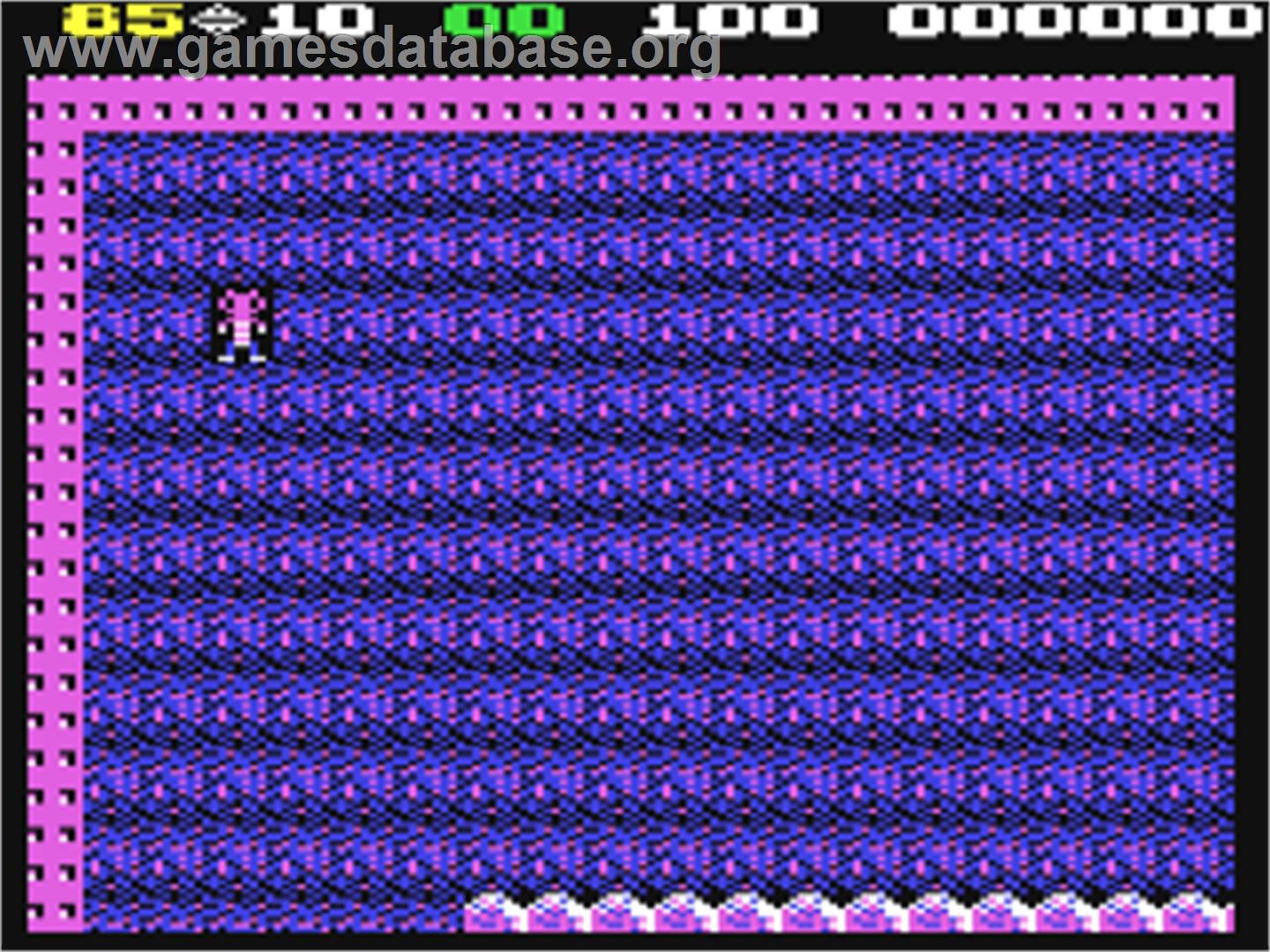 Boulder Dash 10 - Commodore 64 - Artwork - In Game